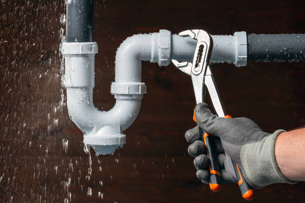 Professional Leak Detection technician working in Dorchester, NJ